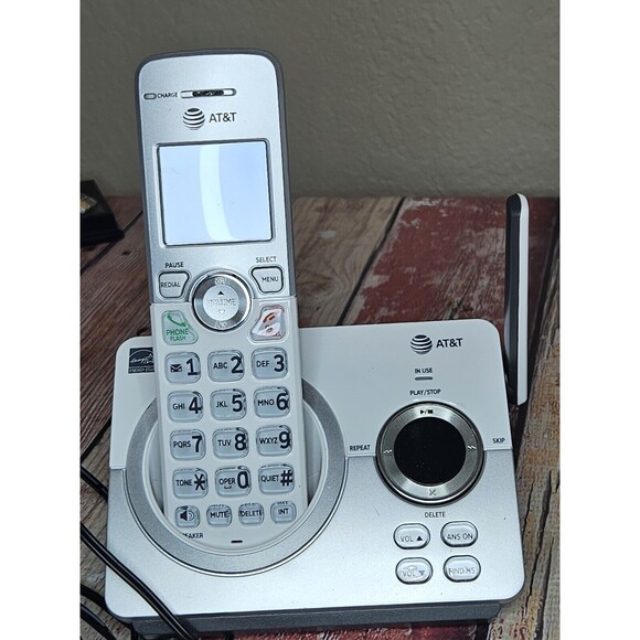 AT&T EL52219 2 Handset Cordless Answering System with Caller ID Call Waiting - Picture 2 of 5
